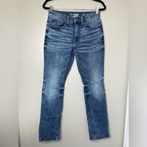 BKE Jake Jeans Mens 30R Regular Fit Straight Leg Blue Denim Medium Wash Stretch
